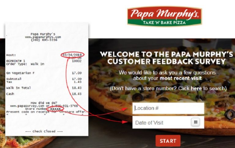 Get Papa Murphy’s Guest Satisfaction Survey Offers Online