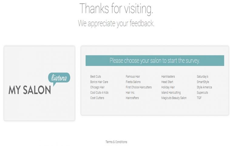 My Salon Listens Survey At mysalonlistens.com – Win Coupons